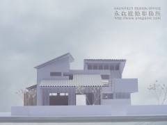 学生さんによる建築模型の完成1