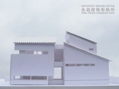 学生さんによる建築模型の完成3