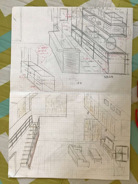 造付け家具の打ち合わせ②！2